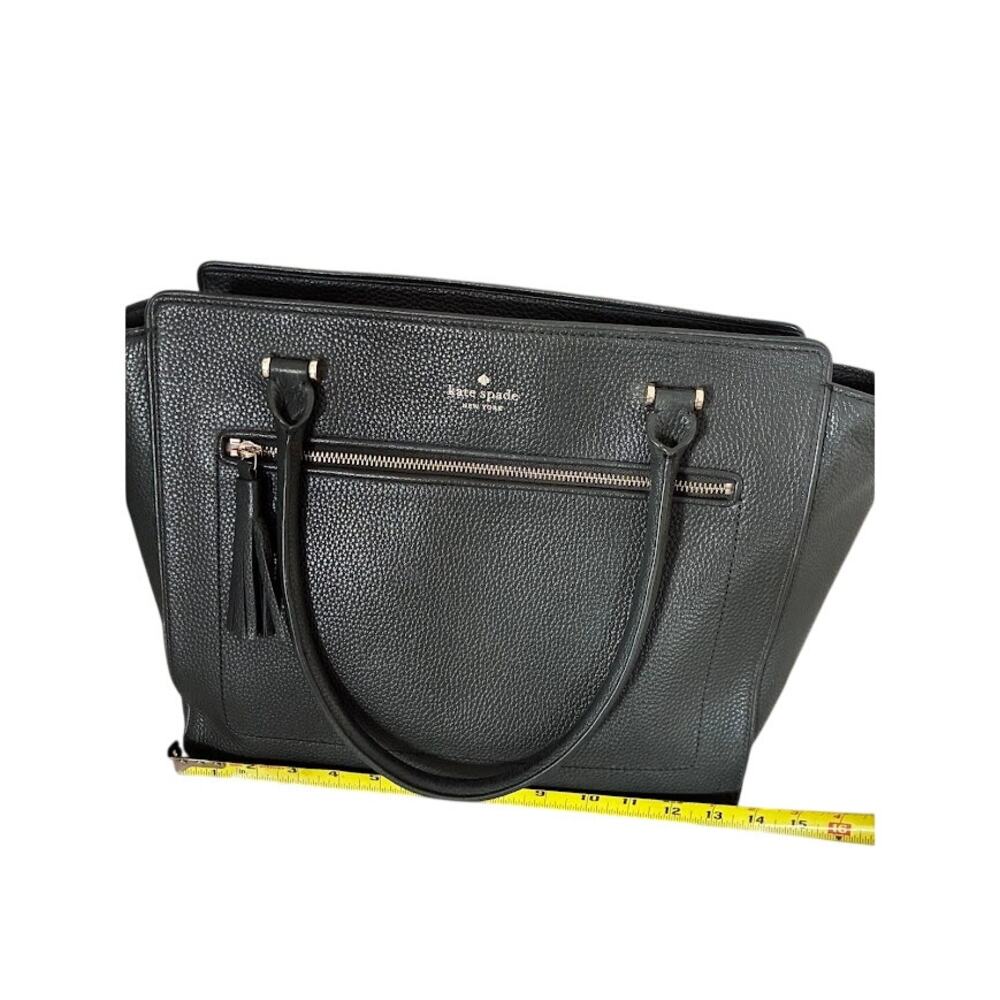Kate Spade New York Allyn Chester Street Satche Dk Hunter Green Pebbled Leather